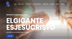 Desktop Screenshot of elgiganteesjesucristo.org